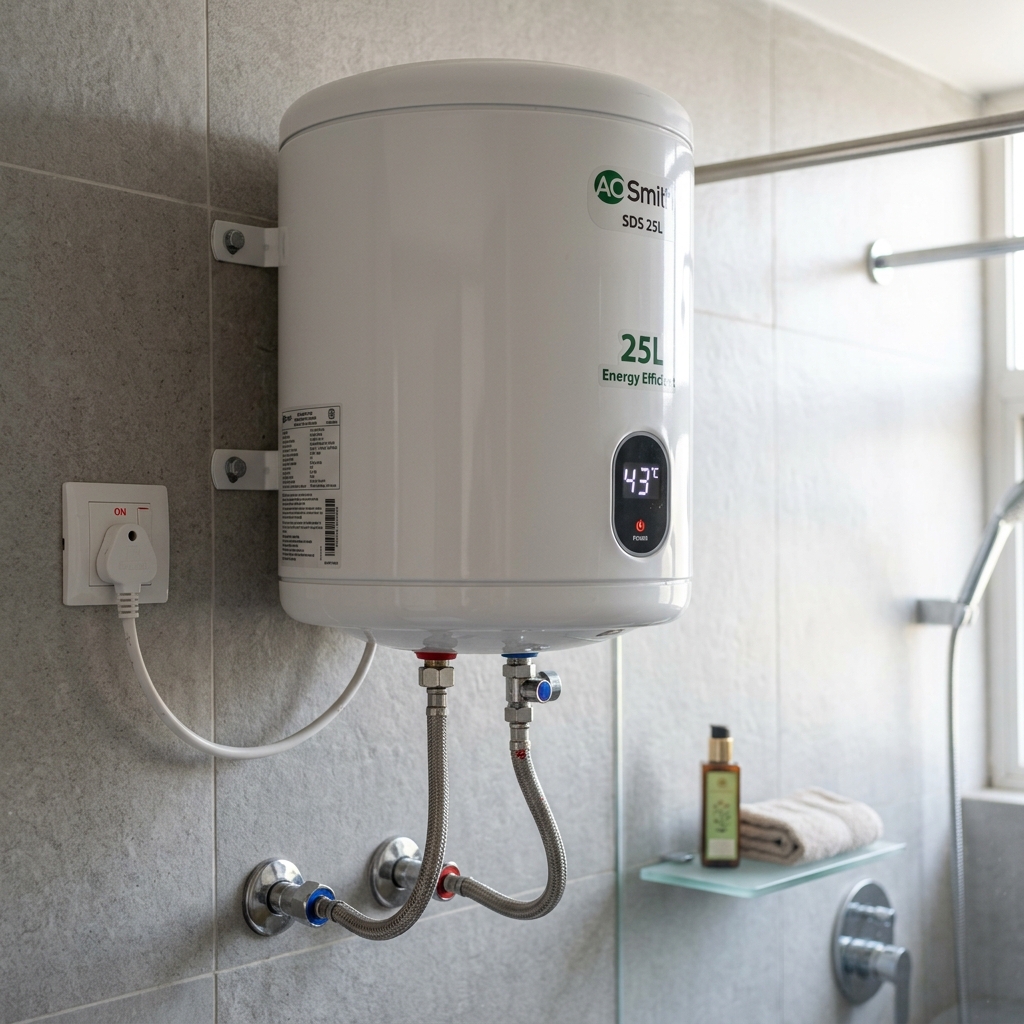 Electric Water Heater Geyser Installation