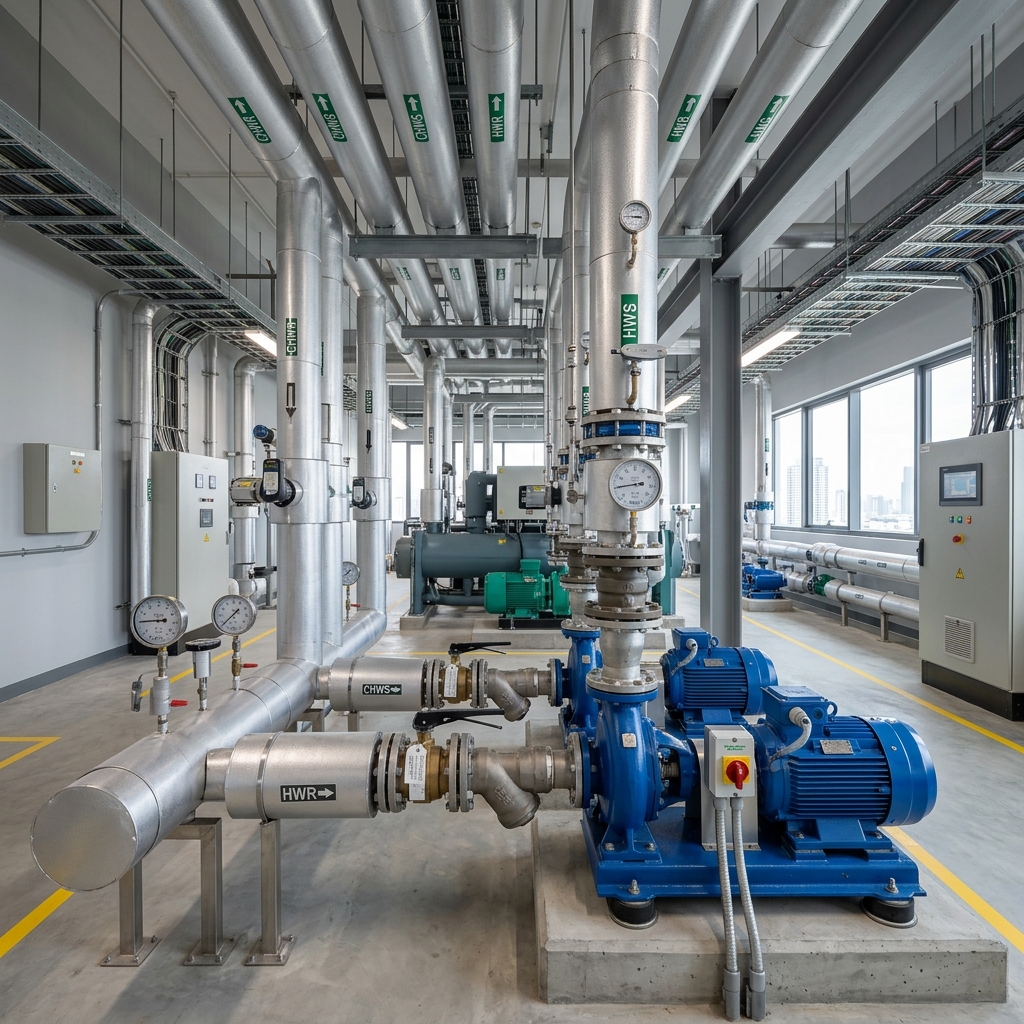 Commercial HVAC Plant Room